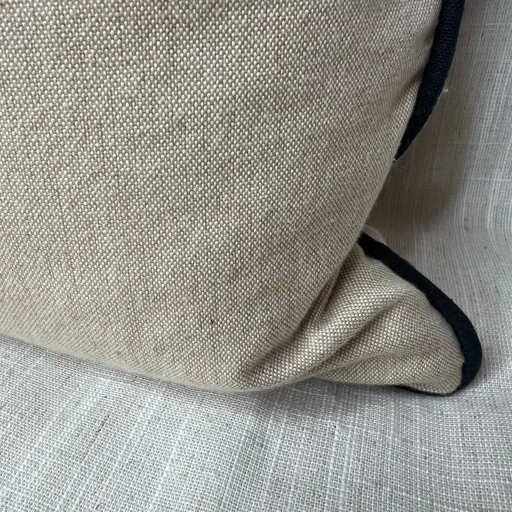 Newport Layton Believe in Yourself Pillow Cotton Linen Look Feather Insert 20x20